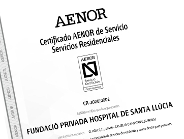 Certificat Centre Resiencial
