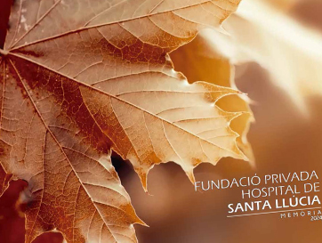 Memòria Fundació Privada Hospital de Santa Llúcia